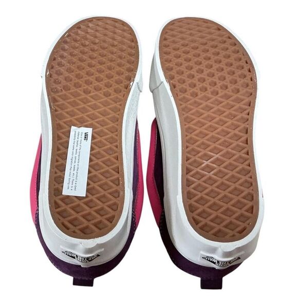 Vans Knu Stack Sneakers Women 7.5 Men 6 Purple Pink Lollipop Platform Shoes NEW - Picture 10 of 11